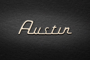 Austin boot badge